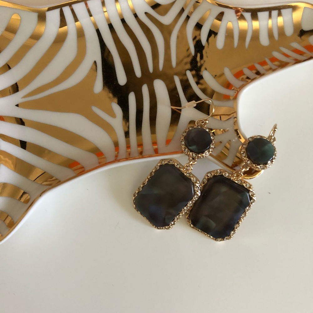 Baublebar statement stone earrings